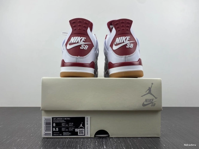 Reps TBK Retro Red DR5415-160 Jordan Pine 4 SB 0823